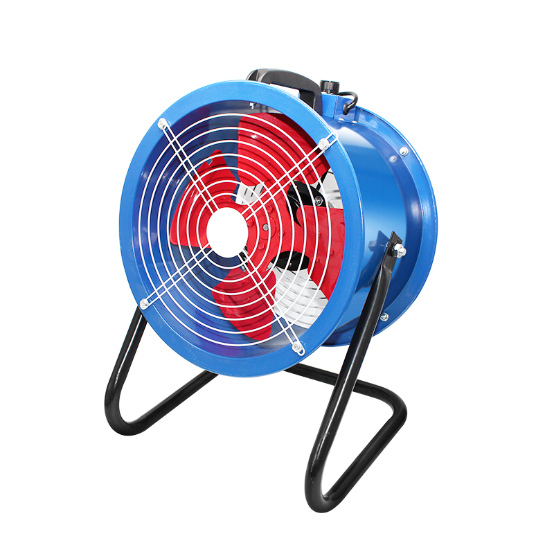 Malakas na portable floor-standing axial flow fan, high-power adjustable bilis ng sahig na may axial flow fan