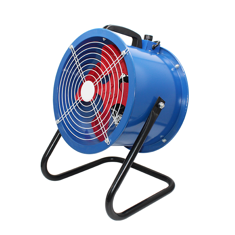Malakas na portable floor-standing axial flow fan, high-power adjustable bilis ng sahig na may axial flow fan