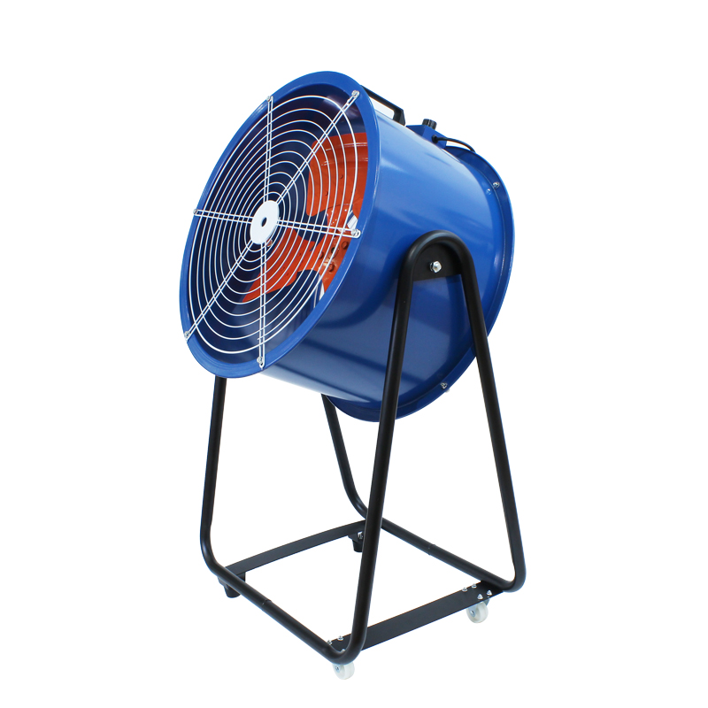 Uri ng Mobile Station Movable Bottom Frame Axial Flow Fan